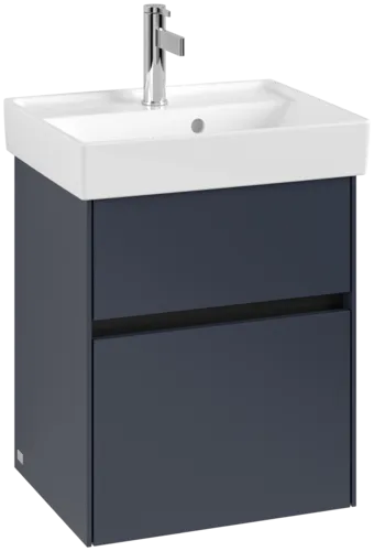 Bild von VILLEROY BOCH Collaro Waschbeckenunterschrank, 2 Auszüge, 460 x 546 x 374 mm, Marine Blue #C00600VQ