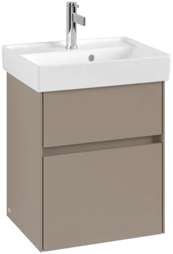 Bild von VILLEROY BOCH Collaro Waschbeckenunterschrank, 2 Auszüge, 460 x 546 x 374 mm, Taupe #C00600VM