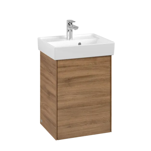 Bild von VILLEROY BOCH Collaro Waschbeckenunterschrank, 1 Tür, 410 x 546 x 344 mm, Kansas Oak #C00500RH