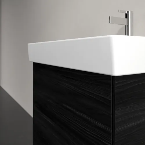 Bild von VILLEROY BOCH Collaro Waschbeckenunterschrank, 2 Auszüge, 554 x 546 x 444 mm, Black Oak #C00800AB