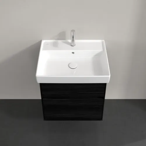 Bild von VILLEROY BOCH Collaro Waschbeckenunterschrank, 2 Auszüge, 554 x 546 x 444 mm, Black Oak #C00800AB