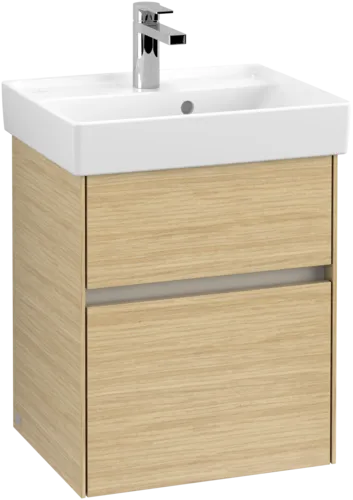 Bild von VILLEROY BOCH Collaro Waschbeckenunterschrank, 2 Auszüge, 460 x 546 x 374 mm, Nordic Oak #C00600VJ