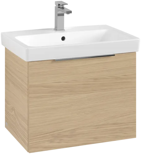 Obrázek VILLEROY BOCH Toaletní skříňka Architectura, 1 zásuvka, 600 x 470 x 438 mm, severský dub #B89000VJ