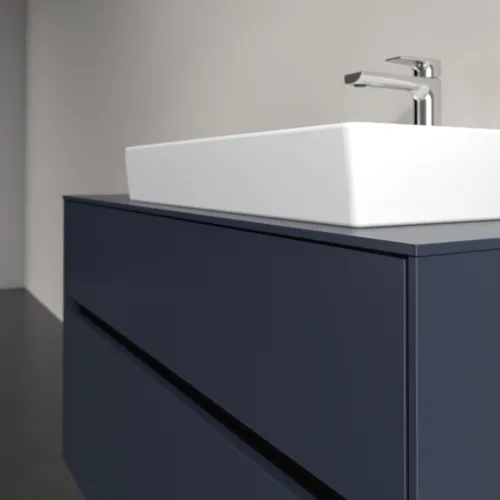 Obrázek VILLEROY BOCH Collaro vanity unit, with lighting, 2 pull-outs, 1000 x 548 x 500 mm, Marine Blue / Marine Blue #C018B0VQ