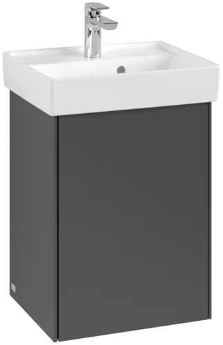 Bild von VILLEROY BOCH Collaro Waschbeckenunterschrank, 1 Tür, 410 x 546 x 344 mm, Graphite #C00501VR