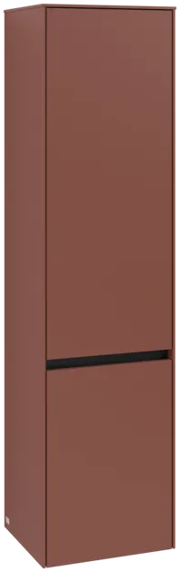 Bild von VILLEROY BOCH Collaro Hochschrank, 2 Türen, 404 x 1538 x 349 mm, Wine Red / Wine Red #C03300AH