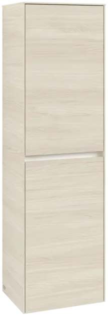 Bild von VILLEROY BOCH Collaro Hochschrank, 2 Türen, 454 x 1538 x 347 mm, White Oak / White Oak #C03401AA