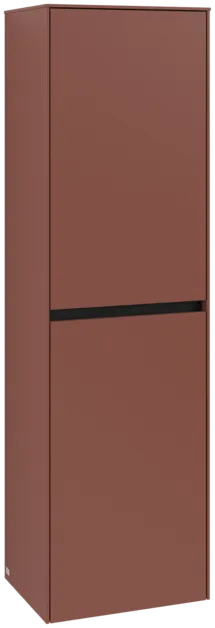 Bild von VILLEROY BOCH Collaro Hochschrank, 2 Türen, 454 x 1538 x 347 mm, Wine Red / Wine Red #C03401AH