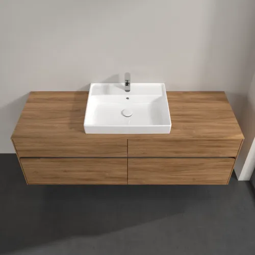 Bild von VILLEROY BOCH Collaro Waschbeckenunterschrank, mit Beleuchtung, 4 Auszüge, 1600 x 548 x 500 mm, Kansas Oak #C025B0RH