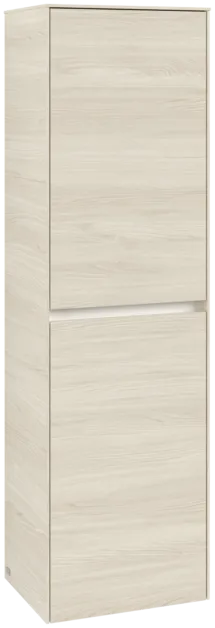 Bild von VILLEROY BOCH Collaro Hochschrank, 2 Türen, 454 x 1538 x 347 mm, White Oak / White Oak #C03400AA