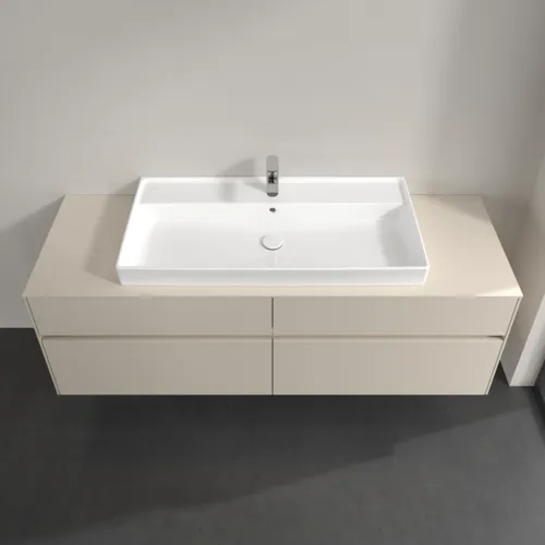 Bild von VILLEROY BOCH Collaro Waschbeckenunterschrank, 4 Auszüge, 1600 x 548 x 500 mm, Cashmere Grey / Cashmere Grey #C03100VN