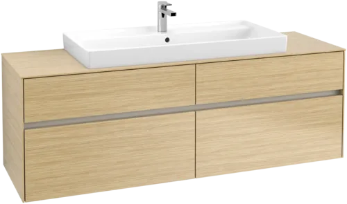 Bild von VILLEROY BOCH Collaro Waschbeckenunterschrank, 4 Auszüge, 1600 x 548 x 500 mm, Nordic Oak / Nordic Oak #C03100VJ