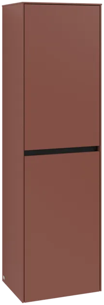 Bild von VILLEROY BOCH Collaro Hochschrank, 2 Türen, 454 x 1538 x 347 mm, Wine Red / Wine Red #C03400AH
