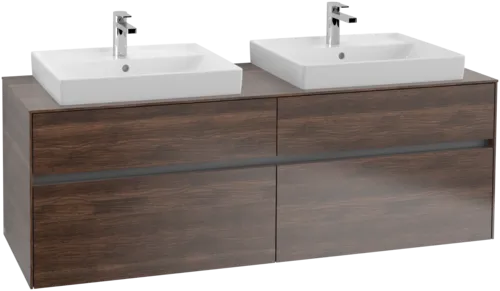 Bild von VILLEROY BOCH Collaro Waschbeckenunterschrank, 4 Auszüge, 1600 x 548 x 500 mm, Arizona Oak / Arizona Oak #C02400VH