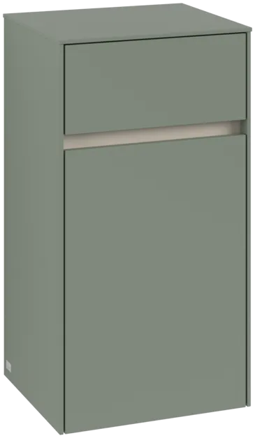Bild von VILLEROY BOCH Collaro Seitenschrank, 1 Tür, 1 Schublade, 404 x 748 x 349 mm, Soft Green / Soft Green #C03201AF