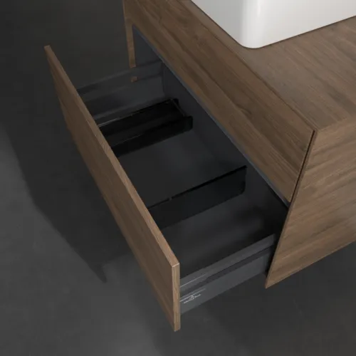 Bild von VILLEROY BOCH Collaro Waschbeckenunterschrank, 2 Auszüge, 800 x 548 x 500 mm, Arizona Oak / Arizona Oak #C03700VH