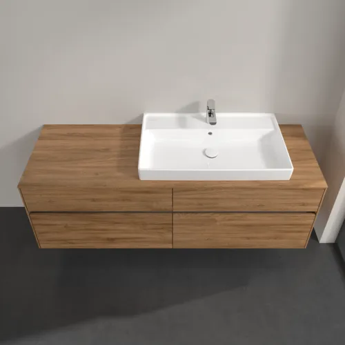 Obrázek VILLEROY BOCH Toaletní skříňka Collaro, s osvětlením, 4 výsuvy, 1600 x 548 x 500 mm, dub Kansas #C027B0RH