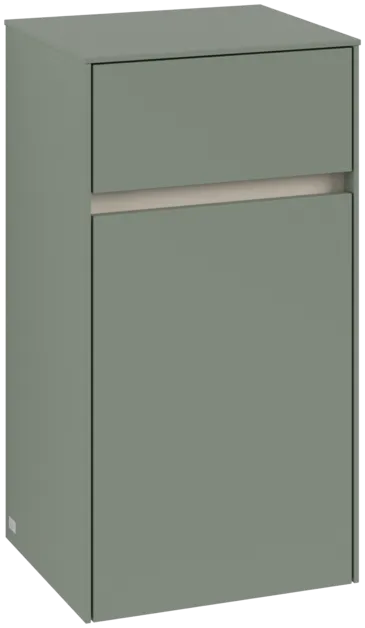 Bild von VILLEROY BOCH Collaro Seitenschrank, 1 Tür, 1 Schublade, 404 x 748 x 349 mm, Soft Green / Soft Green #C03200AF