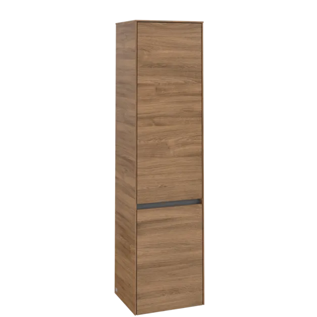 Bild von VILLEROY BOCH Collaro Hochschrank, 2 Türen, 404 x 1538 x 349 mm, Kansas Oak #C03300RH