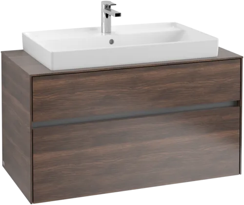 Bild von VILLEROY BOCH Collaro Waschbeckenunterschrank, 2 Auszüge, 1000 x 548 x 500 mm, Arizona Oak / Arizona Oak #C02000VH