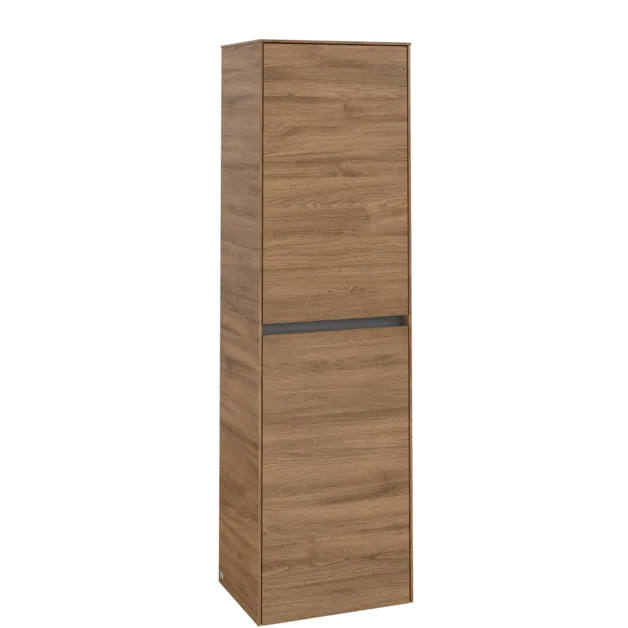 Bild von VILLEROY BOCH Collaro Hochschrank, 2 Türen, 454 x 1538 x 347 mm, Kansas Oak #C03401RH