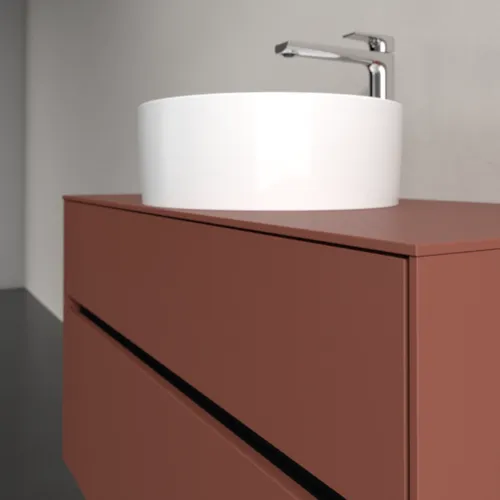 Bild von VILLEROY BOCH Collaro Waschbeckenunterschrank, 2 Auszüge, 1000 x 548 x 500 mm, Wine Red / Wine Red #C03800AH