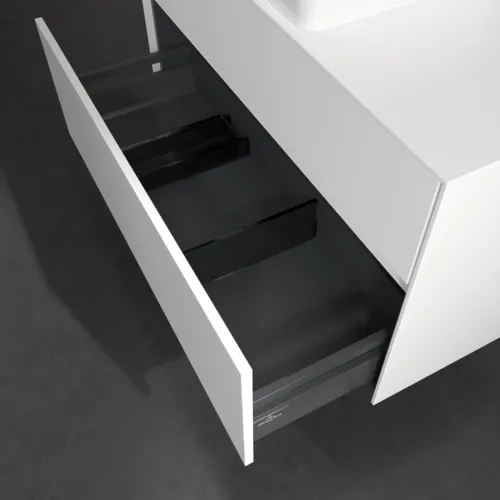 Bild von VILLEROY BOCH Collaro Waschbeckenunterschrank, 2 Auszüge, 1000 x 548 x 500 mm, White Matt / White Matt #C03800MS
