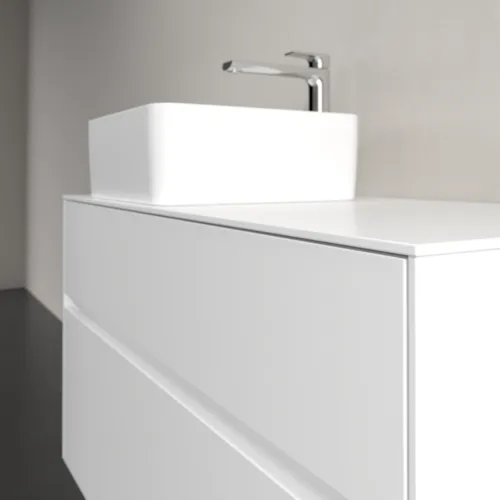 Bild von VILLEROY BOCH Collaro Waschbeckenunterschrank, 2 Auszüge, 1000 x 548 x 500 mm, White Matt / White Matt #C03900MS