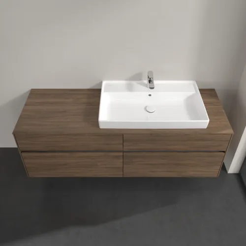 Bild von VILLEROY BOCH Collaro Waschbeckenunterschrank, 4 Auszüge, 1600 x 548 x 500 mm, Arizona Oak / Arizona Oak #C02700VH