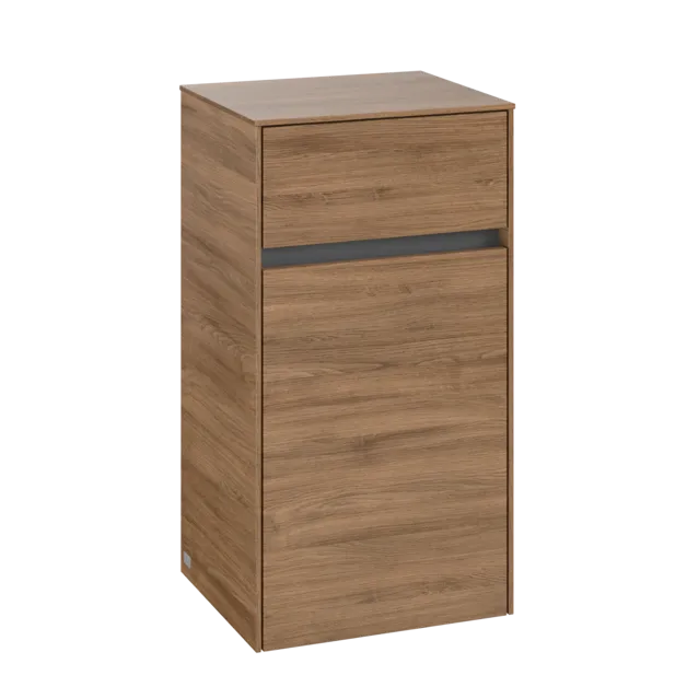 Bild von VILLEROY BOCH Collaro Seitenschrank, 1 Tür, 1 Schublade, 404 x 748 x 349 mm, Kansas Oak #C03200RH