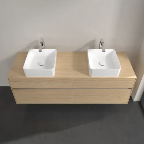 Bild von VILLEROY BOCH Collaro Waschbeckenunterschrank, 4 Auszüge, 1600 x 548 x 500 mm, Nordic Oak / Nordic Oak #C05200VJ