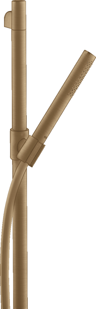 Obrázek HANSGROHE AXOR Starck Sprchová sada 0,90 m s tyčovou ruční sprchou 1jet #27983140 - kartáčovaný bronz