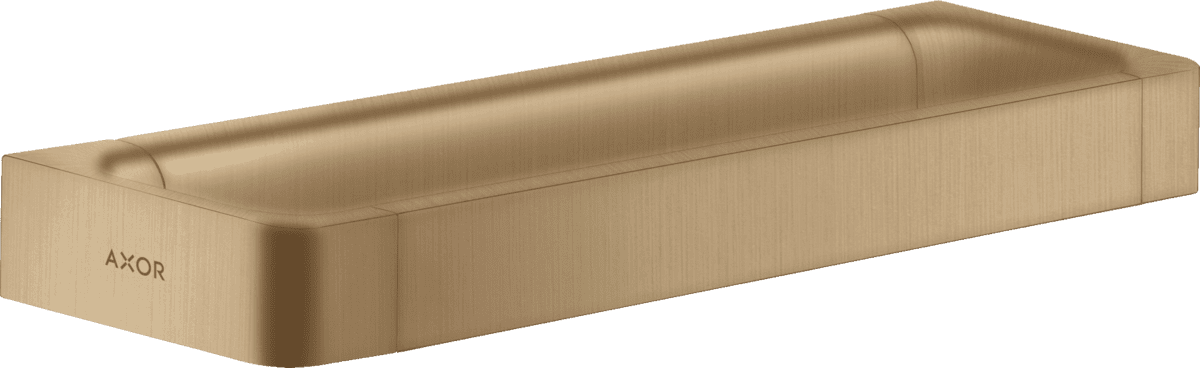 Picture of HANSGROHE AXOR Universal Softsquare Rail grab bar 300 mm #42830140 - Brushed Bronze