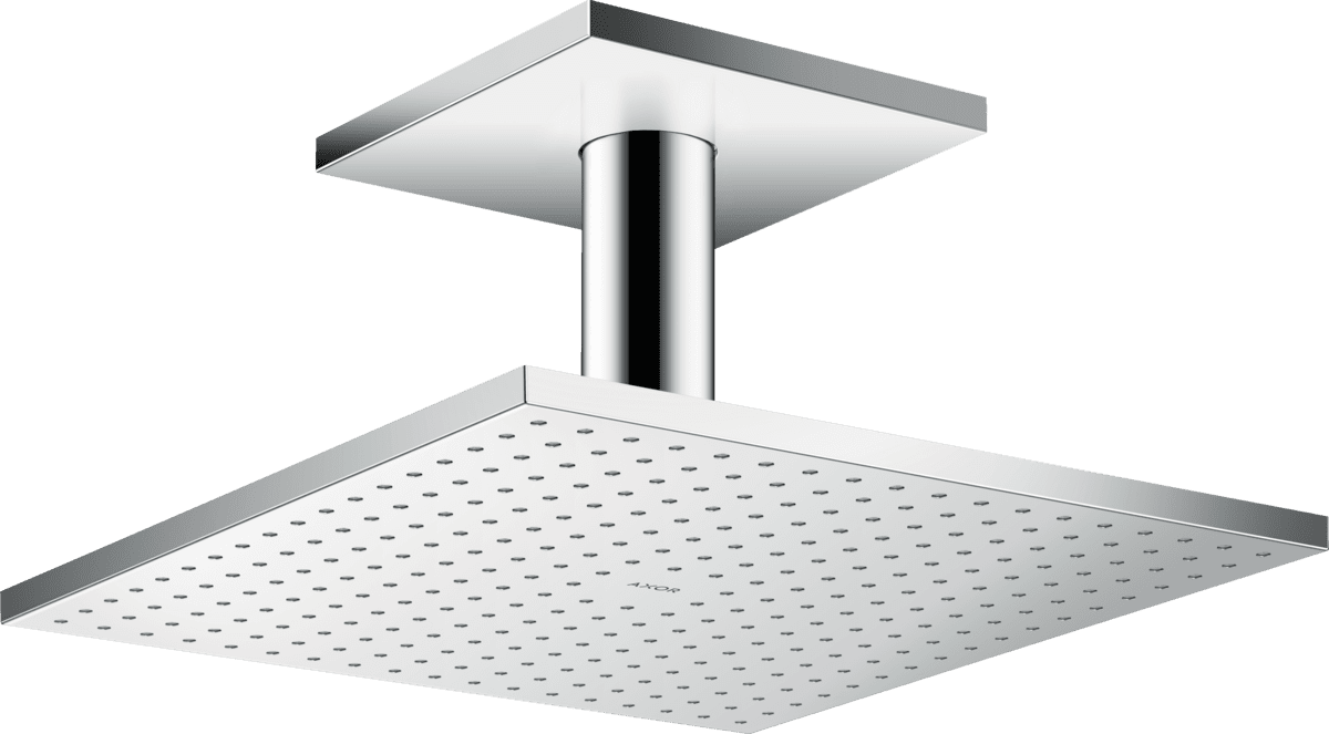 Bild von HANSGROHE AXOR ShowerSolutions Kopfbrause 300/300 2jet mit Deckenanschluss #35320000 - Chrom