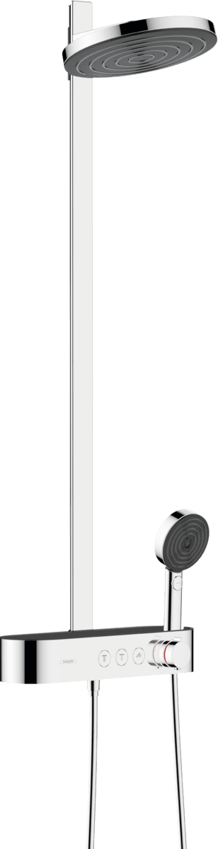 Bild von HANSGROHE Pulsify S Showerpipe 260 2jet with ShowerTablet Select 400 Chrome 24240000