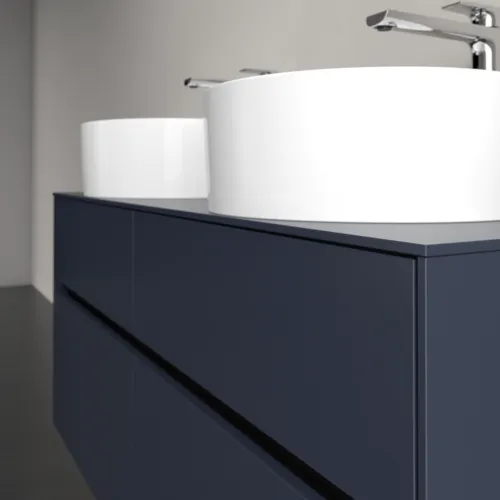 Bild von VILLEROY BOCH Collaro Waschbeckenunterschrank, 4 Auszüge, 1200 x 548 x 500 mm, Marine Blue / Marine Blue #C04400VQ
