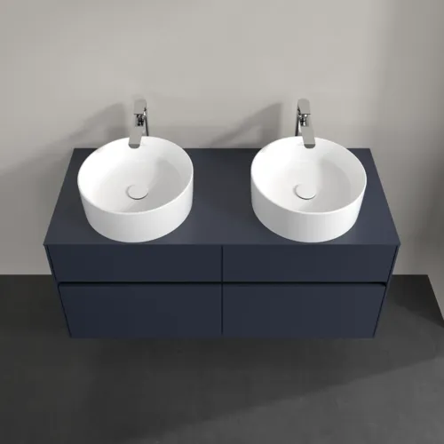 Bild von VILLEROY BOCH Collaro Waschbeckenunterschrank, 4 Auszüge, 1200 x 548 x 500 mm, Marine Blue / Marine Blue #C04400VQ