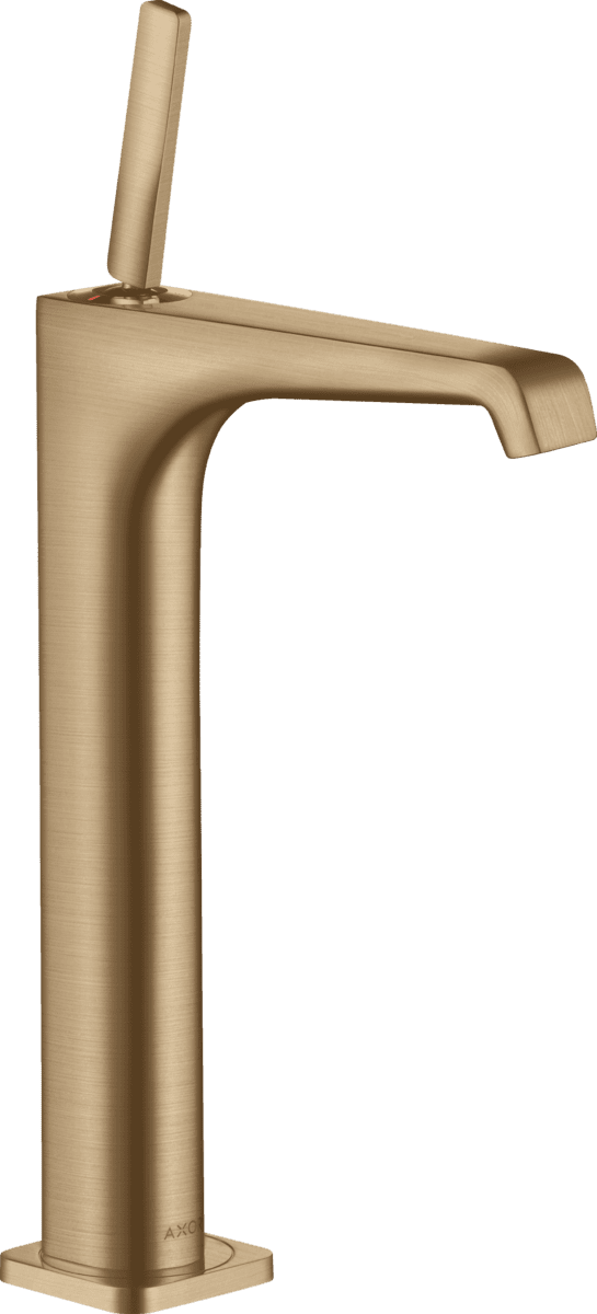 Bild von HANSGROHE AXOR Citterio E Einhebel-Waschtischmischer 250 mit Pingriff für Aufsatzwaschtische mit Ablaufgarnitur #36104140 - Brushed Bronze
