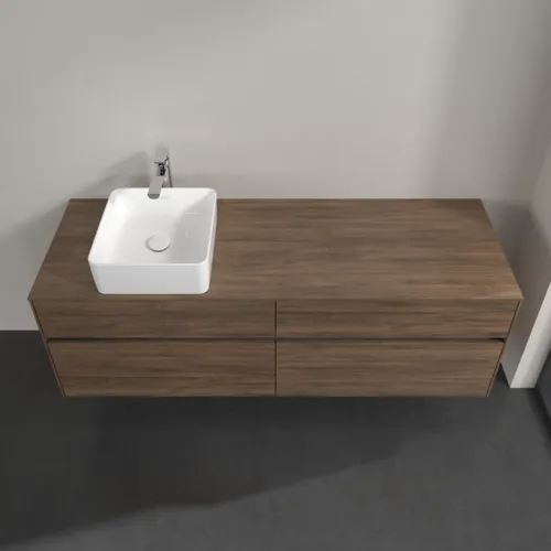 Bild von VILLEROY BOCH Collaro Waschbeckenunterschrank, mit Beleuchtung, 4 Auszüge, 1600 x 548 x 500 mm, Arizona Oak / Arizona Oak #C050B0VH