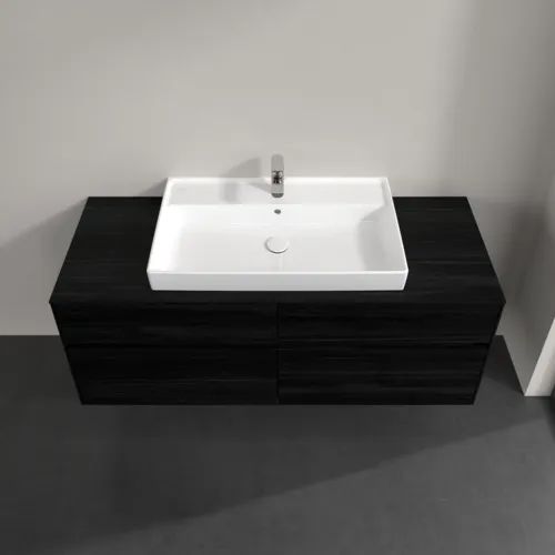 Bild von VILLEROY BOCH Collaro Waschbeckenunterschrank, 4 Auszüge, 1400 x 548 x 500 mm, Black Oak / Black Oak #C08800AB