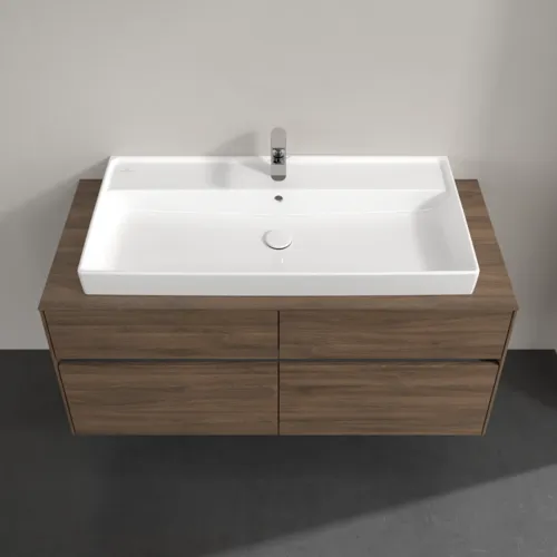 Bild von VILLEROY BOCH Collaro Waschbeckenunterschrank, mit Beleuchtung, 4 Auszüge, 1200 x 548 x 500 mm, Arizona Oak / Arizona Oak #C091B0VH