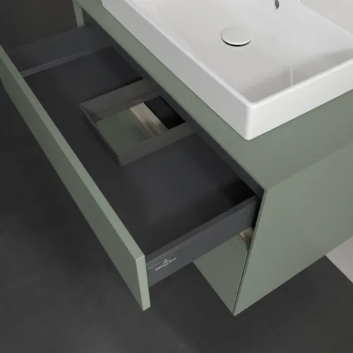 Bild von VILLEROY BOCH Collaro Waschbeckenunterschrank, 2 Auszüge, 800 x 548 x 500 mm, Soft Green / Soft Green #C08000AF