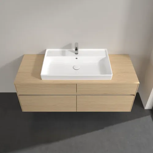 Bild von VILLEROY BOCH Collaro Waschbeckenunterschrank, 4 Auszüge, 1400 x 548 x 500 mm, Nordic Oak / Nordic Oak #C08800VJ