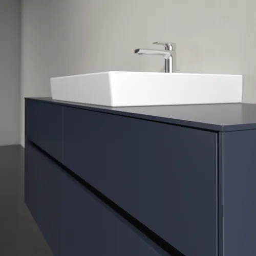Obrázek VILLEROY BOCH Collaro Vanity unit, with lighting, 4 pull-out compartments, 1400 x 548 x 500 mm, Marine Blue / Marine Blue #C084B0VQ