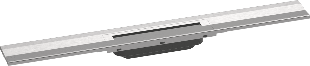 Bild von HANSGROHE RainDrain Flex Fertigset Duschrinne 700 kürzbar zur Wandmontage #56050800 - Edelstahl gebürstet