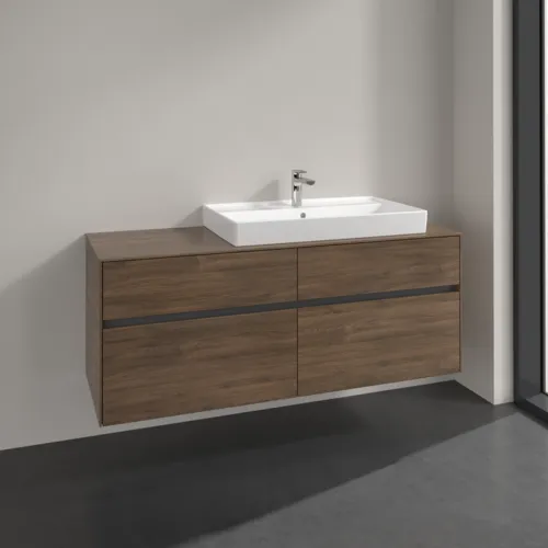 Obrázek VILLEROY BOCH Toaletní skříňka Collaro, 4 výsuvy, 1400 x 548 x 500 mm, Arizona Oak / Arizona Oak #C09000VH