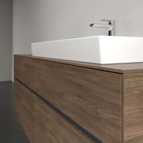 Obrázek VILLEROY BOCH Toaletní skříňka Collaro, 4 výsuvy, 1400 x 548 x 500 mm, Arizona Oak / Arizona Oak #C09000VH