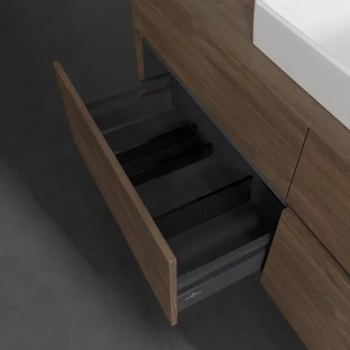 Obrázek VILLEROY BOCH Toaletní skříňka Collaro, 4 výsuvy, 1400 x 548 x 500 mm, Arizona Oak / Arizona Oak #C09000VH