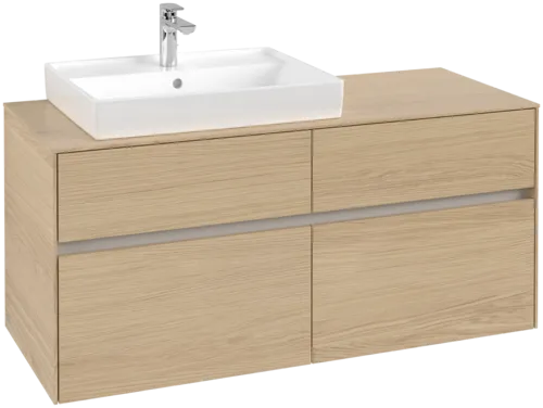 Bild von VILLEROY BOCH Collaro Waschbeckenunterschrank, 4 Auszüge, 1200 x 548 x 500 mm, Nordic Oak / Nordic Oak #C08200VJ