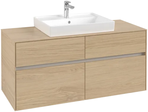 Bild von VILLEROY BOCH Collaro Waschbeckenunterschrank, 4 Auszüge, 1200 x 548 x 500 mm, Nordic Oak / Nordic Oak #C08100VJ